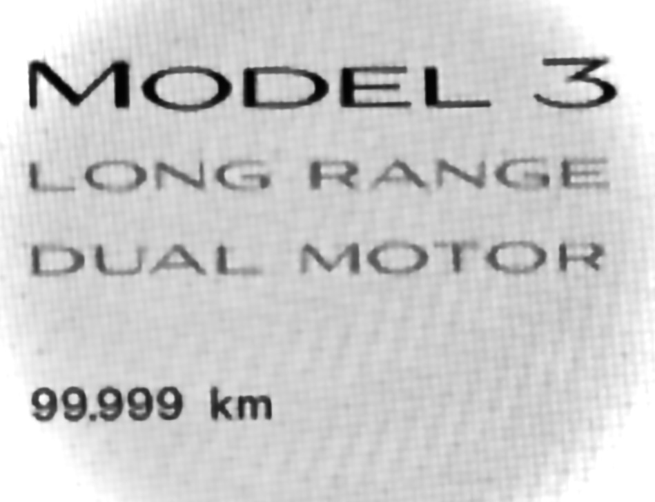 99.999 Kilometer im Model 3