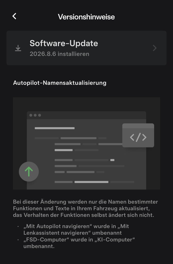 Tesla gibt auf - zumindet die Bezeichnungen "Autopilot" und "FSD-Computer"